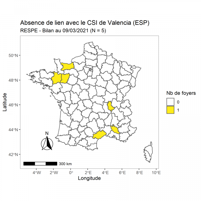 La cellule de crise du RESPE s’est réunie pour la seconde fois le 08 mars dans le cadre des foyers d’herpèsvirose de type 1 (HVE1 – rhinopneumonie) confirmés en Espagne à Valence, sur le site du Valencia Spring Jumping Tour et dans plusieurs départements en France en lien épidémiologique avec le foyer espagnol. Cette réunion a permis de faire un nouveau bilan de la situation en Espagne et en France, et d’adapter les recommandations à l’évolution de la situation épidémiologique.